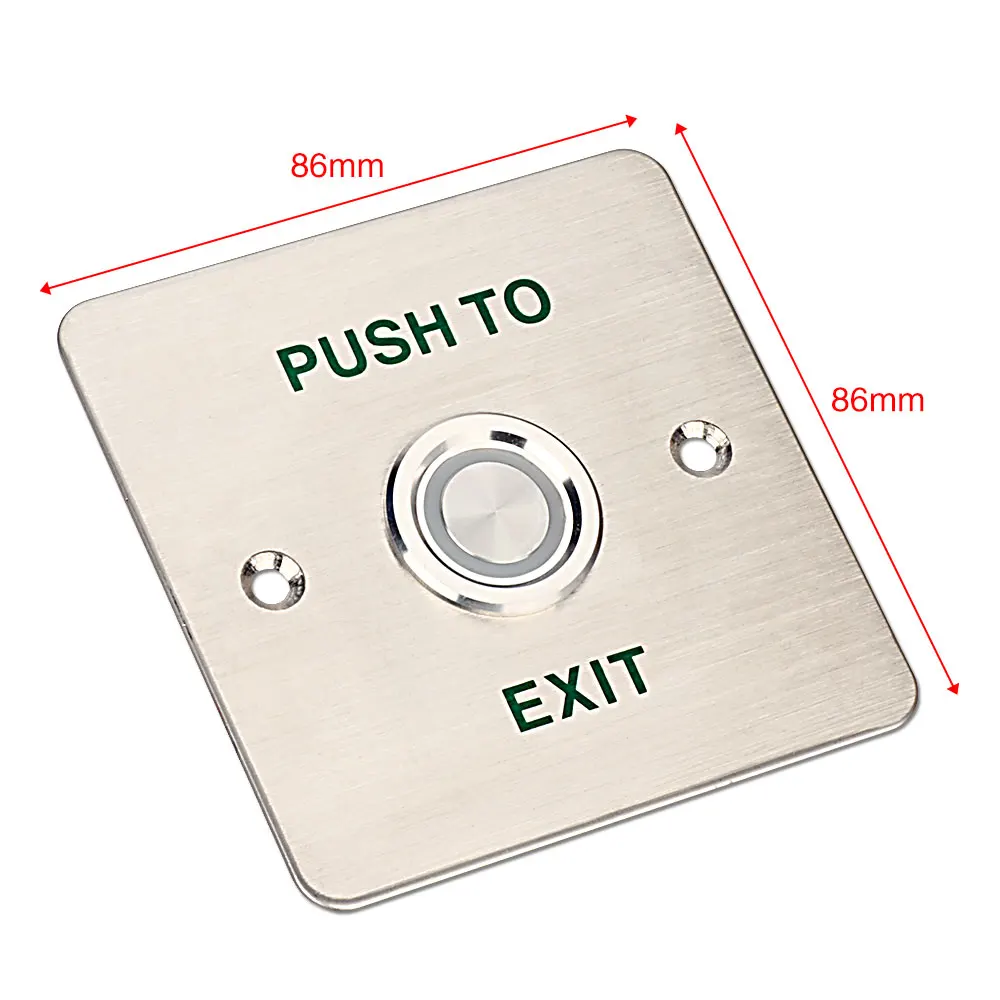 Office Apartment Building house usage door lock release exit button door release push electric button