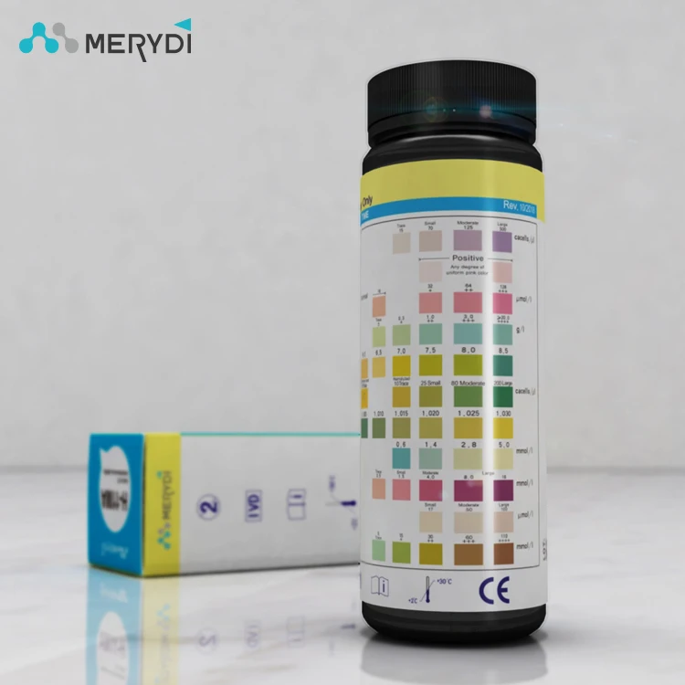 Rapid Response Urinalysis Ultra Reagent Test Strips,11 Parameters H11 