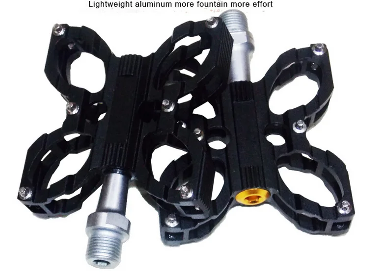 Road Mtb Mountain Bike Pedals Aluminum Bicycle Pedal With Clip For