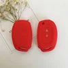 High quality Silicone 3 Buttons Remote Key Shell and Cover Bag Skin Jacket for Hyundai Tucson Santa Fe I20 Creta Elantra