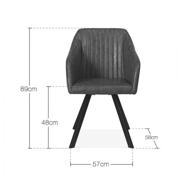 dining table chair  tufted dining chair  genuine leather dining chair