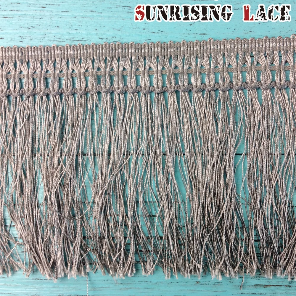 silk chainette fringe