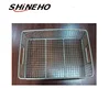 Manufacturer Stainless Steel Square Deep Fry Basket For Breading Table
