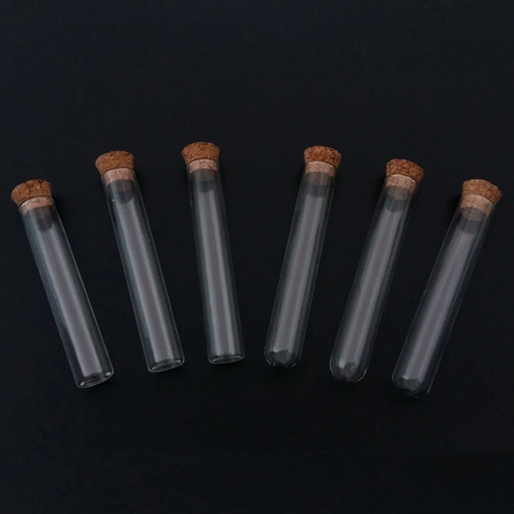 Customised 20x120mm Borosilicate Glass Test Tubes With Cork Caps Buy