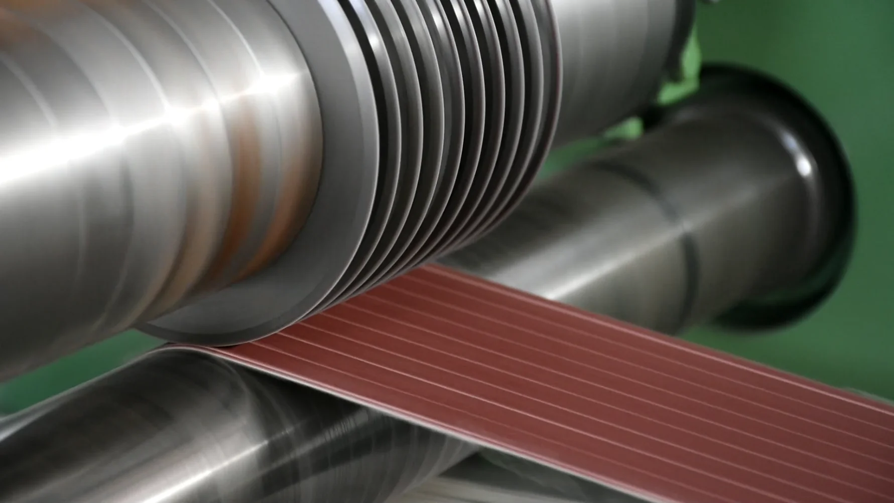 sanding belt converting machine