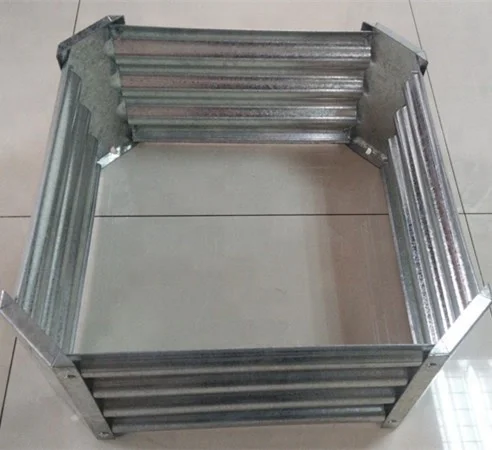 Metal Galvanized Raised Garden Bed Raised Garden Flower Pot Buy Galvanized Raised Garden Bed Planter Metal Flower Pot Galvanized Steel Flower Pot Product On Alibaba Com