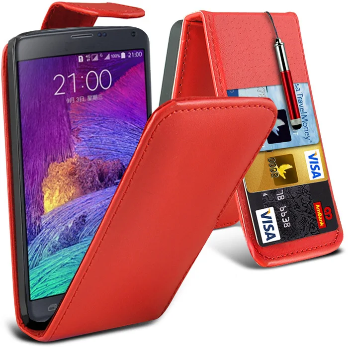 Wholesaling Mobile Phone Flip Leather Covers For Samsung Galaxy Note 5 Case