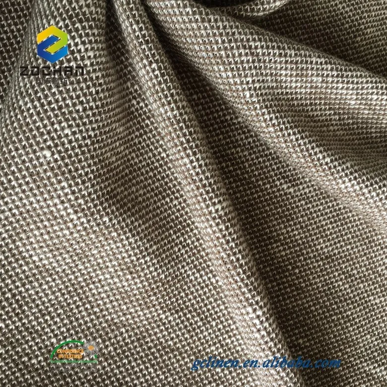 Top Grade Linen Cotton Pique Knit Fabric For Polo Tshirt 190 Gsm Buy