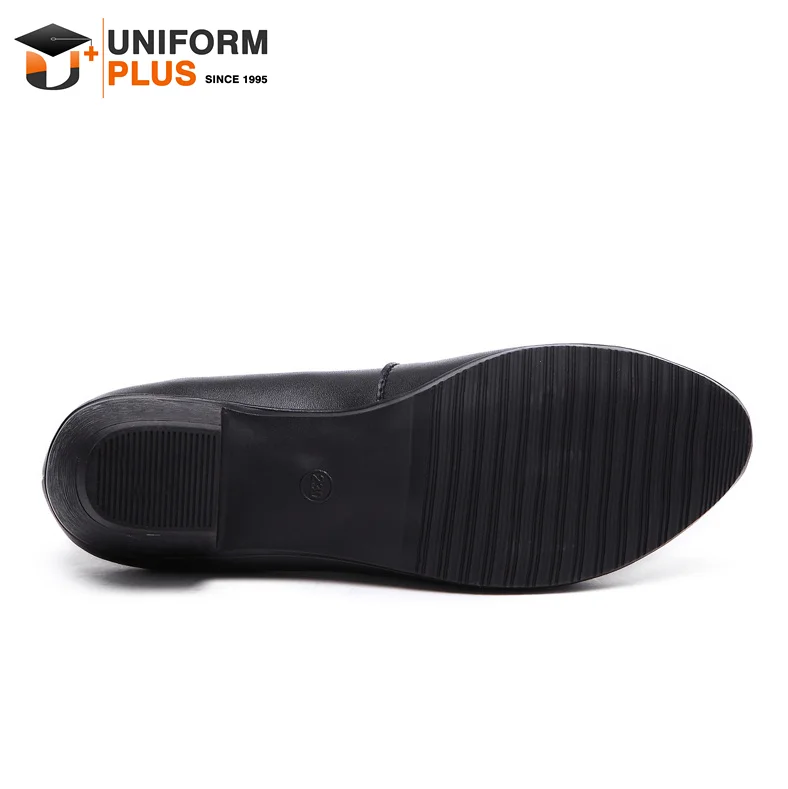 Airway Stewardess Working Genuine Leather Uniform Shoes For Airline