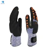 Factory Direct Supply Cut Proof Level 5 TPR Impact Resistant Mechanical Work Safety Gloves for Personal Defence