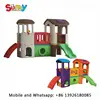Preschool drum kid soft playground equipment slide