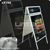 eye-catching double sided advertising A board poster stand for exhibition 22*28 inch