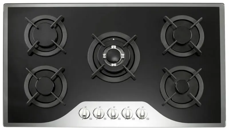 New 5 Burner Gas Cooktop Gas Stove Gas Hob Kitchen Appliance