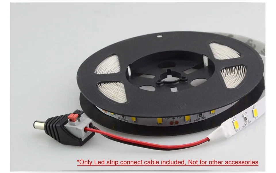 led Screwless Terminals DC 5.5x2.1mm Male Plug CCTV Power Connector,DC Power Male Connector