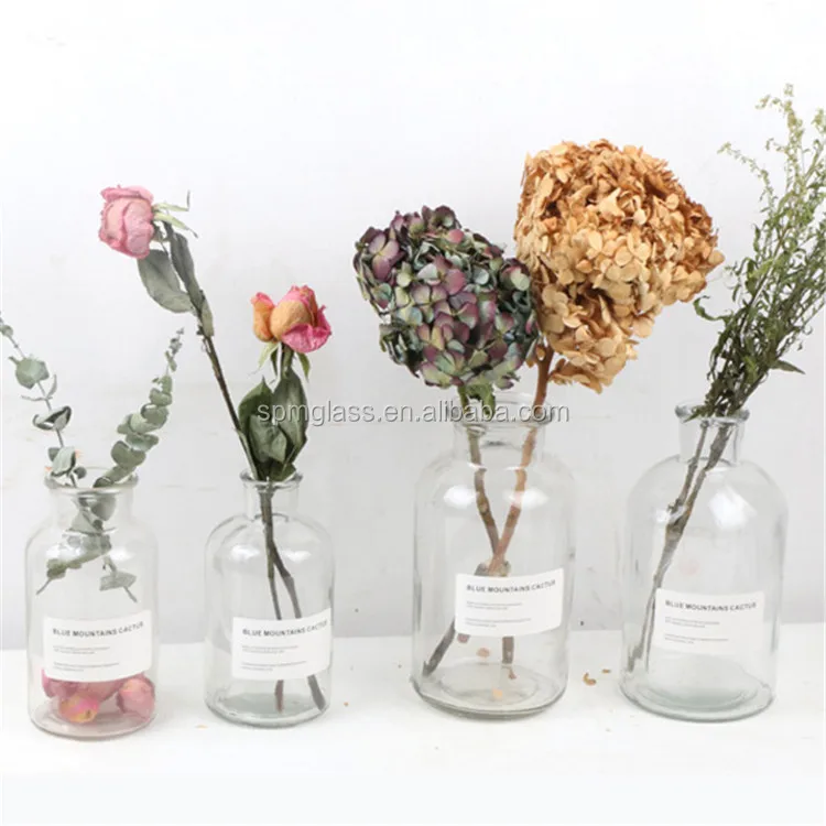 Clear Or Amber Glass Vases Wholesale Cheap / Clear Glass Wholesale
