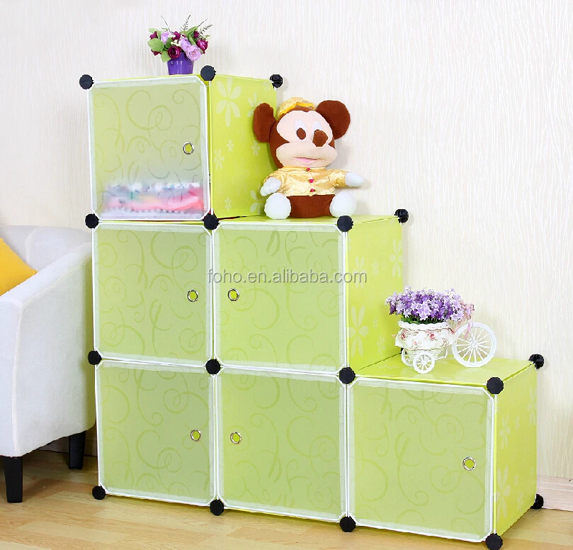 Latest Home Storage Grid Style Plastic Modular White Folding Wire