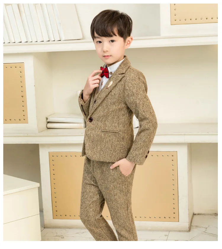 Fashion European Style Children Boutique Clothing Sets Wedding Party ...