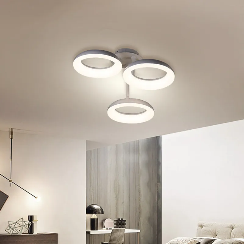 Round Circle Acrylic Led Fancy Light For Living Room Buy Led Fancy