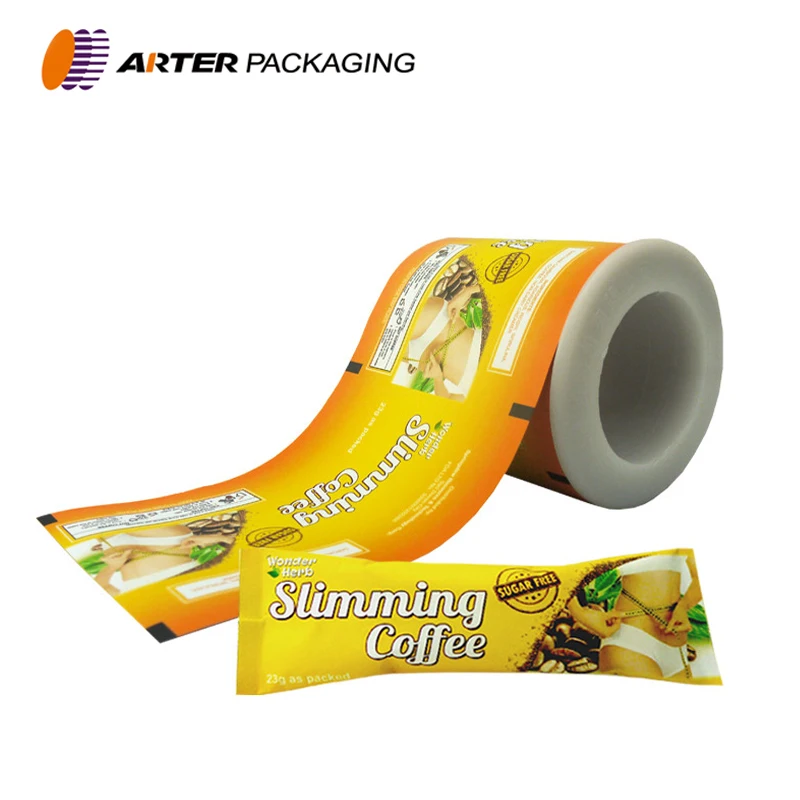 Plastic Coffee Sachet/bags Packaging Malaysia/film Roll Buy Coffee