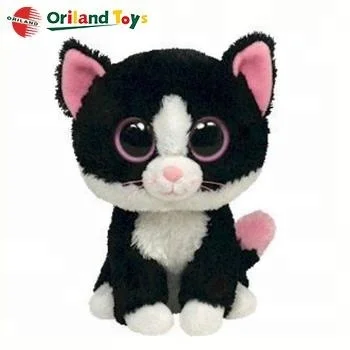 black cat soft toy