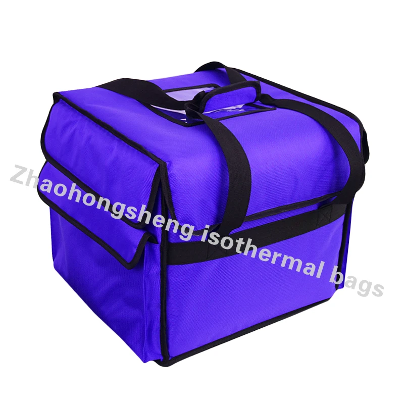 12v Thermal Heated Pizza Bag With Heating Plate Warmer Insulated Food