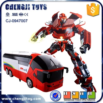 robot bus toy
