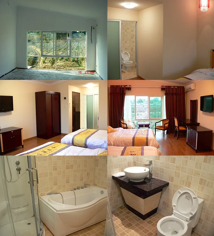 Cheap Prefab Modern Simple Villa House steel structure small prefab villa designs in india