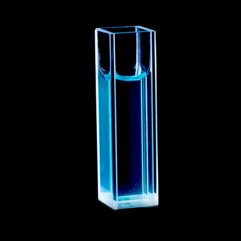 10mm Spectrophotometer Glass Quartz Cuvette With Lid Buy 14.5*14.5