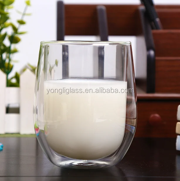 2016 New products double wall glass coffee cup,double wall glass tea cup