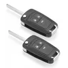 2 Folding Remote Key Case Shell Entry Fob Blade for t Cruze