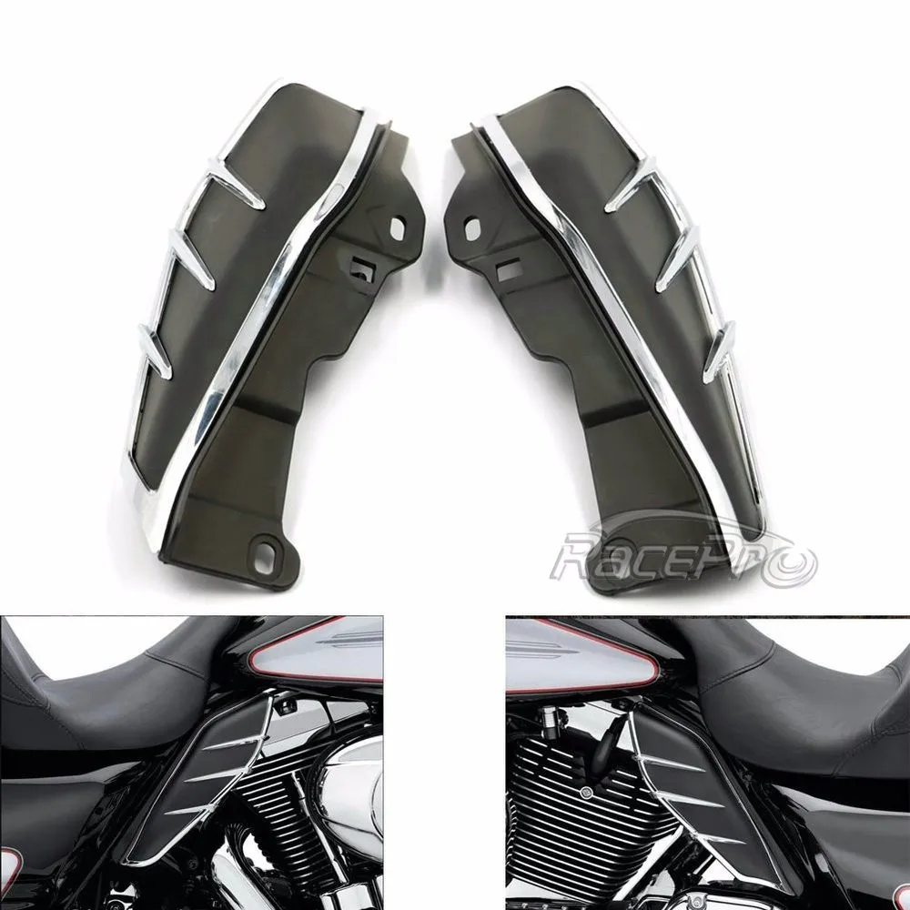 Racepro Motorcycle Midframe Air Deflectors Trims For Harley Davidson