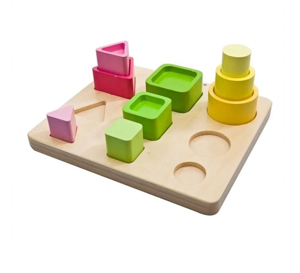 Plan Toy geo matching Blocks. Plan Toy geo matching Boxes.