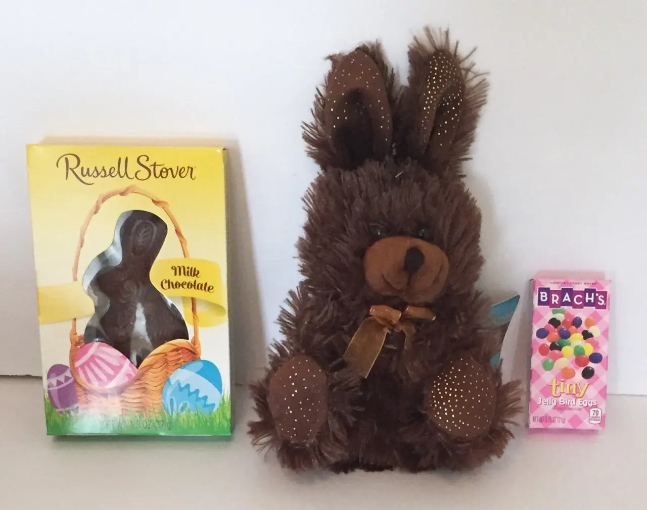 stuffed chocolate bunny