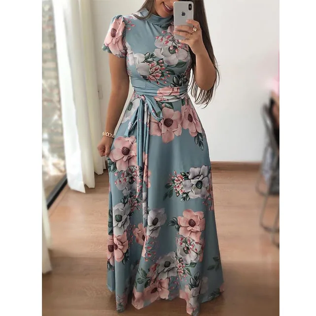 smart casual floral dress