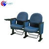 Modern conference auditorium lecture hall chair with writing pad hall,china conference hall chair with folding writing board