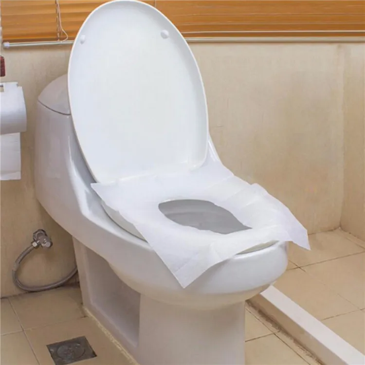 250 Sheets/pack 1/2 Toilet Seat Cover Disposable Commercial Toilet Seat