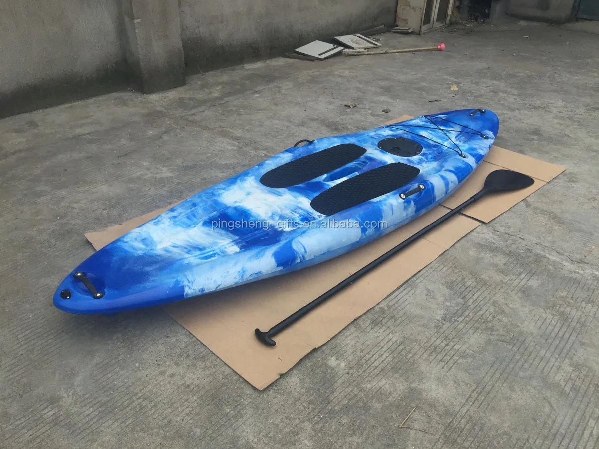 Rotomolding Uv Resistant Sit On Top Kayak With Pedal Ocean Kayak With