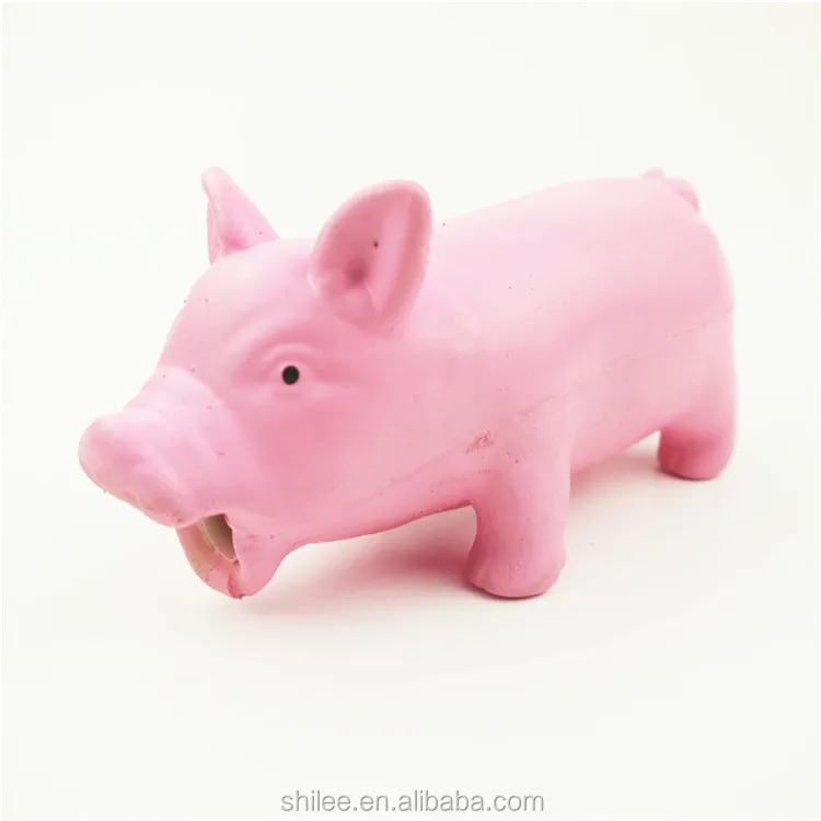 plastic pig toy