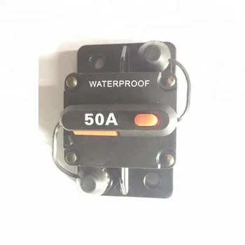 50 Amp Automatic Circuit Breaker Trolling With Manual Reset,12v- 48v Dc