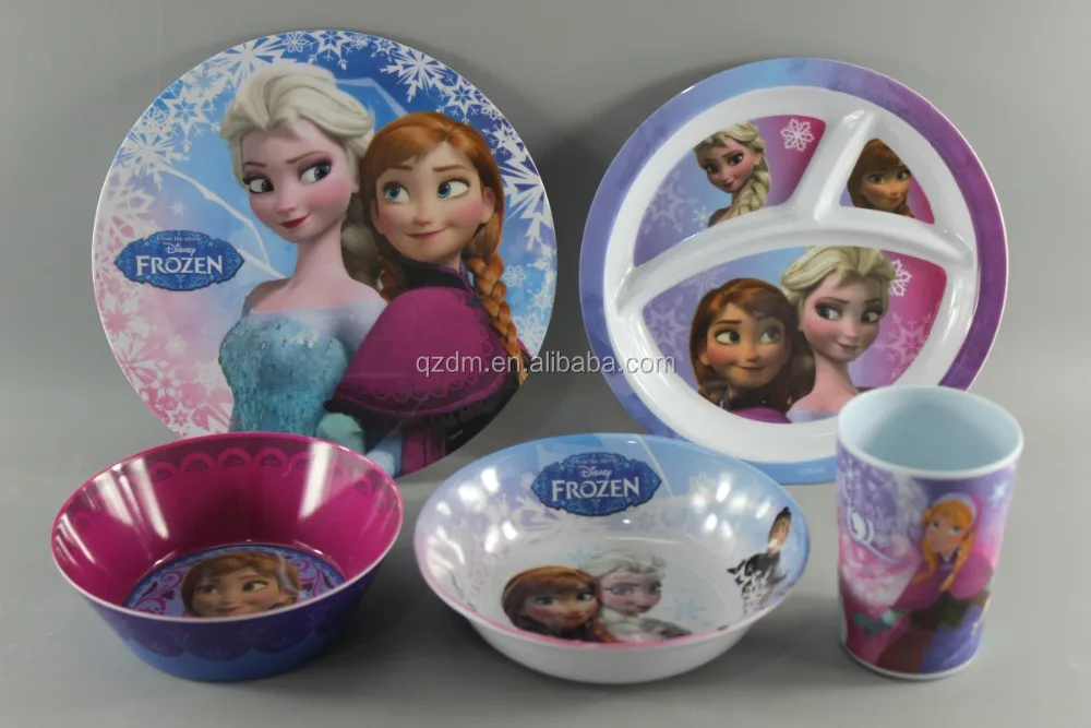Various Design And Shape Melamine Dinner Ware For Children