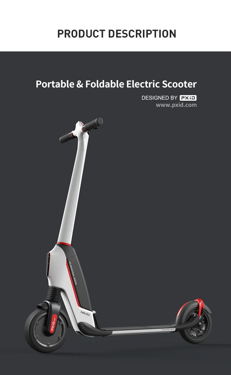 Oem Cheap Manufacturer Wholesale Two Wheel E Scooters Foldable 350w