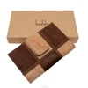 Boshiho wood lattice pattern cork wallet for vegan made of eco-friendly material wallet case for iphone x, for iphone 8,