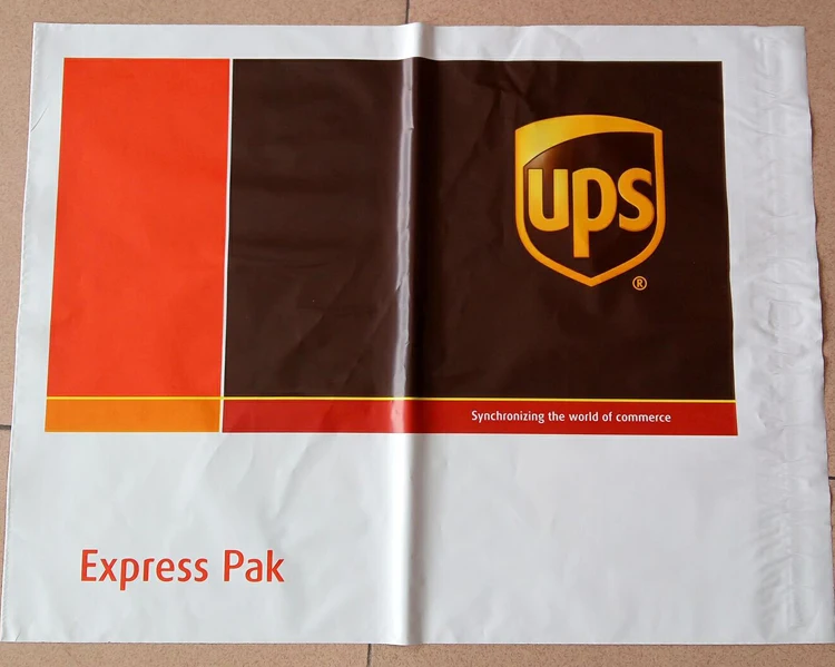 Custom Poly Mailer Courier Ups Plastic Mail Bags - Buy Ups Plastic Mail ...