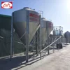 Bulk chicken feed storage silo bins poultry feeding equipment