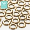 Hollow circle shape flatback metal stud hotfix alloy stud for clothing decoration