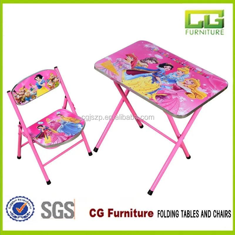 children's metal folding table and chairs
