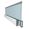 Direct factory modern balcony railing aluminium profile frameless