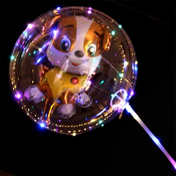 2019 Amazon Hot Sale Party Decoration Transparent Balloon With Led