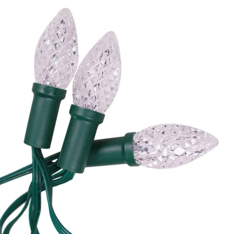 New Arrival Full Color 12vdc C9 Led Bulb Christmas Lights Ws2811 Rgb