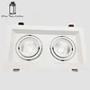 2 years warranty grid lighting fixture 320-2800lm 2*10W led grille light